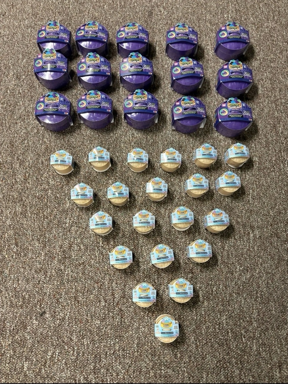Five Below- RMS mystery dumplings HUGE LOT OF 36! 15 galaxy dumplings + 21 mini